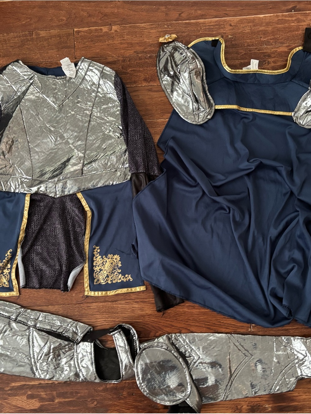 Kids Boys Medium Knight Costume Set Halloween Dress Up